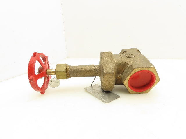 Milwaukee Fig 1174 Bronze Gate Valve 1-1/2" Threaded 400 WOG Class 200