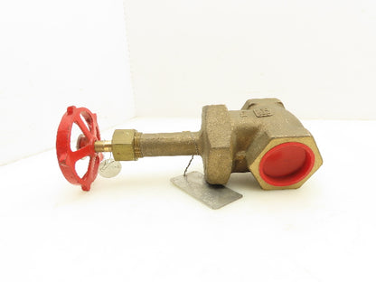Milwaukee Fig 1174 Bronze Gate Valve 1-1/2" Threaded 400 WOG Class 200