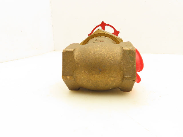 Milwaukee Fig 1174 Bronze Gate Valve 1-1/2" Threaded 400 WOG Class 200