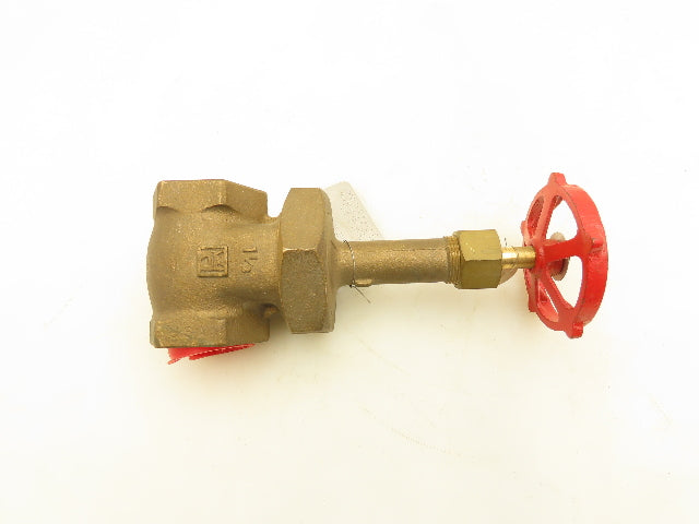 Milwaukee Fig 1174 Bronze Gate Valve 1-1/2" Threaded 400 WOG Class 200