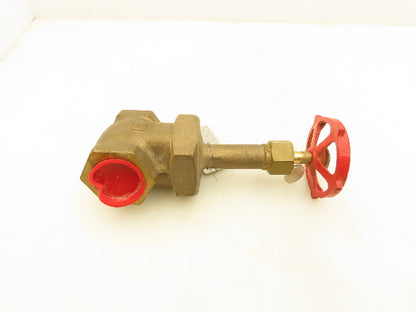 Milwaukee Fig 1174 Bronze Gate Valve 1-1/2" Threaded 400 WOG Class 200