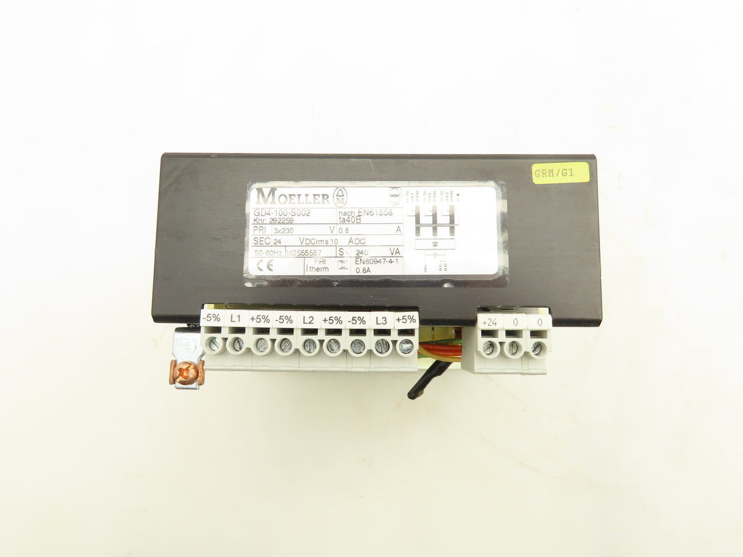 Moeller GD4-100-S002 Power Supply Unit 3PH 0.8A 24VDC 230VAC