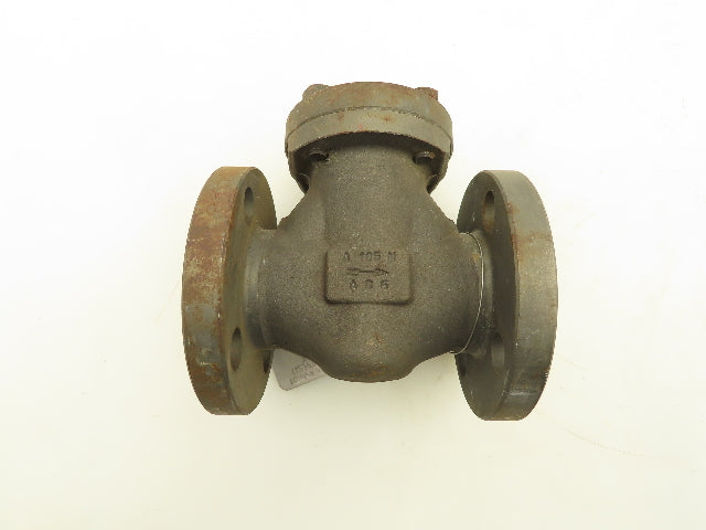 Bonney Forge L1-41 Steel Piston Check Valve 1" Flanged 4-Bolt 150 Lb