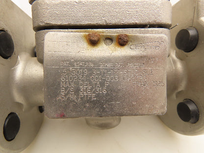 ITT Engineering CWP720 Cam-Tite Stainless 2-Way Ball Valve 1/2" Flanged 300#
