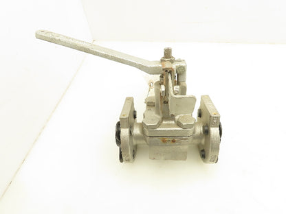 ITT Engineering CWP720 Cam-Tite Stainless 2-Way Ball Valve 1/2" Flanged 300#