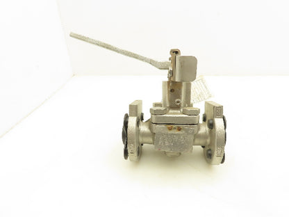 ITT Engineering CWP720 Cam-Tite Stainless 2-Way Ball Valve 1/2" Flanged 300#