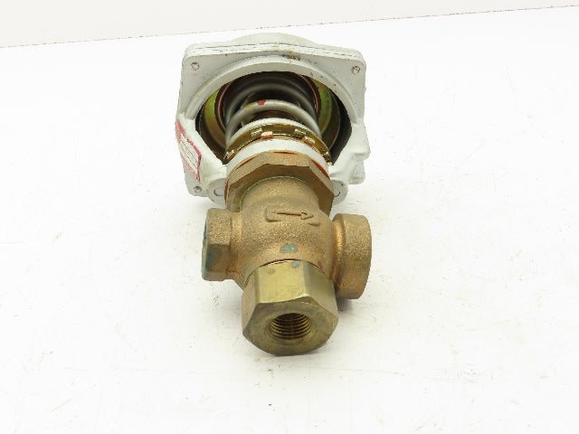 Robertshaw VC 210B-BN Diaphragm Control Valve 3 Way Action 1/2"NPT 1/8"NPT