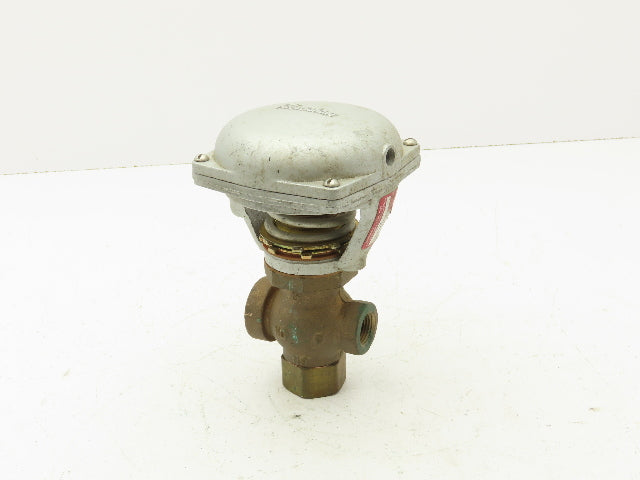 Robertshaw VC 210B-BN Diaphragm Control Valve 3 Way Action 1/2"NPT 1/8"NPT