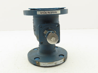 JC Trueline 715AITT99 Steel 2-Way Ball Valve 2" Flanged 150# Reduced Port