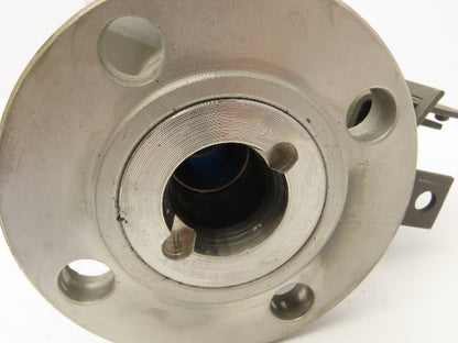 Jamesbury 5150 Stainless 2-Way Ball Valve 1-1/2" Flanged 4-Bolt Class 150#