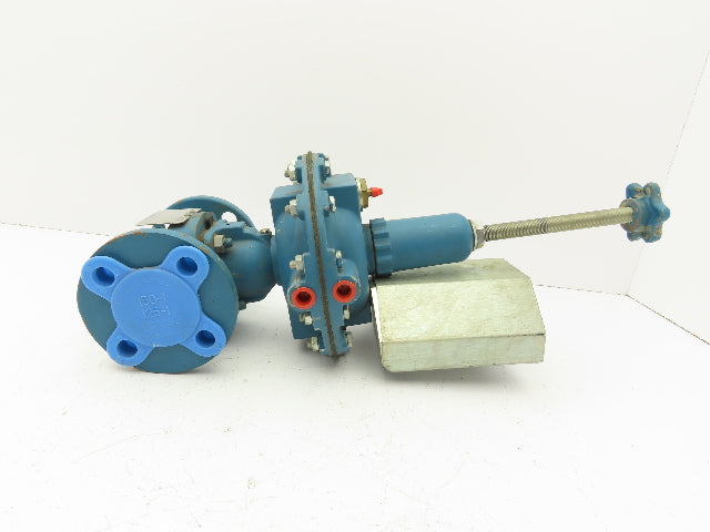 ITT 1-2538-17-34-3312-P1-TOHC-LS8 Dia-Flo Diaphragm Air Actuator Valve 1" Flange