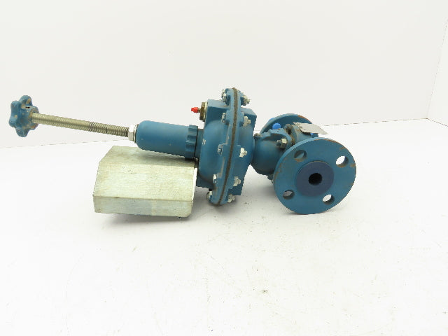 ITT 1-2538-17-34-3312-P1-TOHC-LS8 Dia-Flo Diaphragm Air Actuator Valve 1" Flange