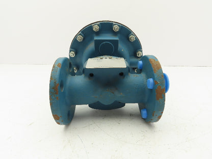 ITT 1-2538-17-34-3312-P1-TOHC-LS8 Dia-Flo Diaphragm Air Actuator Valve 1" Flange