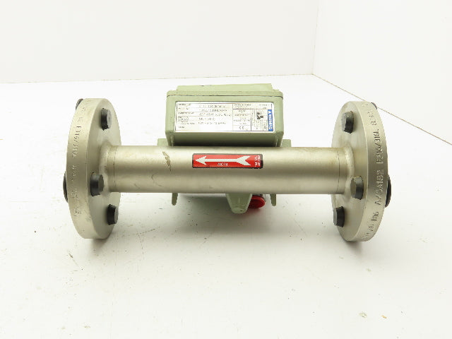 Brooks 3809E13BBHLA1AA MT3809 Stainless GPM Flow Meter 1" Flanged Pipe 300#