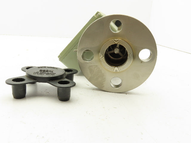 Brooks 3809E13BBHLA1AA MT3809 Stainless GPM Flow Meter 1" Flanged Pipe 300#