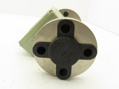 Brooks 3809E13BBHLA1AA MT3809 Stainless GPM Flow Meter 1" Flanged Pipe 300#