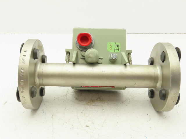 Brooks 3809E13BBHLA1AA MT3809 Stainless GPM Flow Meter 1" Flanged Pipe 300#