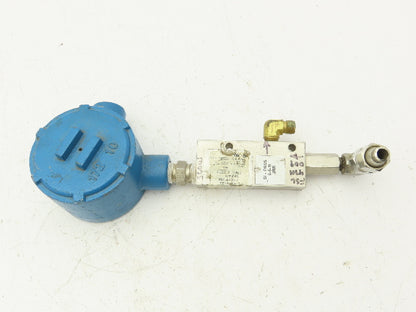 Gems Sensors FS-926 Liquid Flow Switch 240VAC 20VA 50-300CC/Minute 1/4"NPT