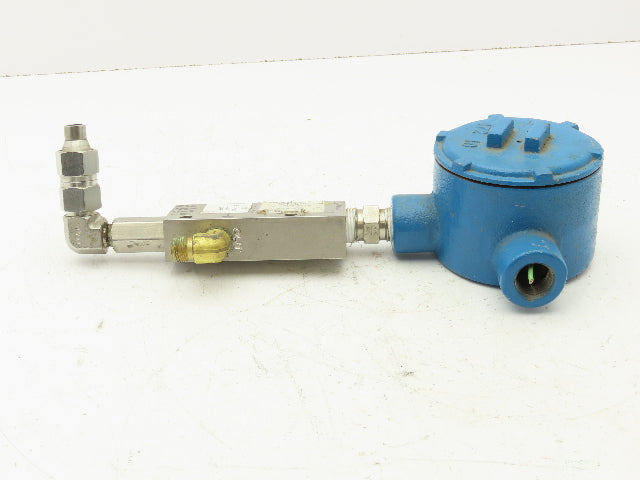 Gems Sensors FS-926 Liquid Flow Switch 240VAC 20VA 50-300CC/Minute 1/4"NPT