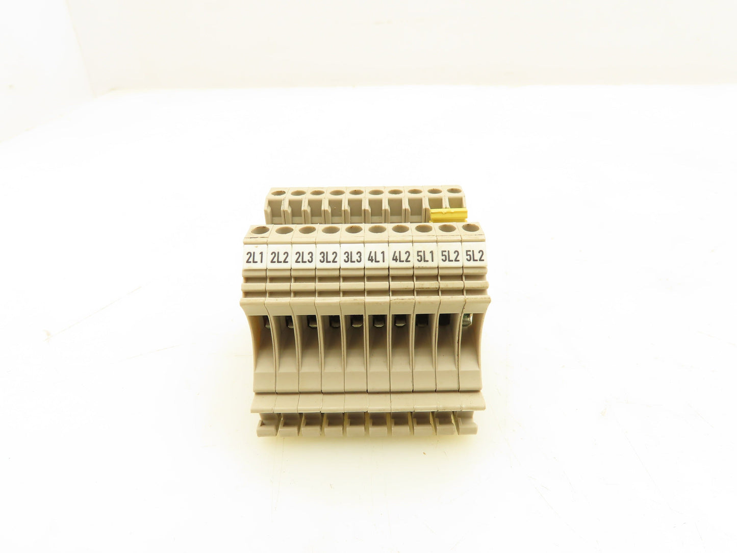 Weidmuller WDU 2.5 Terminal Block Tan 2.5mm 550V Lot of 30