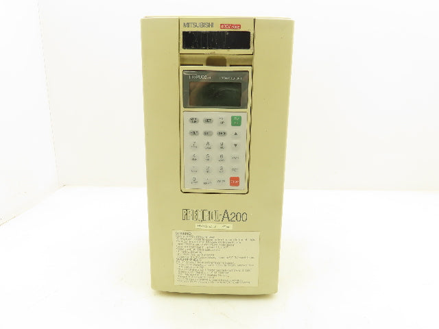 Mitsubishi FR-A240E-2.2K-UL Freqrol-A200 Inverter AC Drive 3Hp 460V 3PH VFD