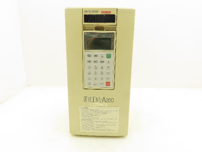 Mitsubishi FR-A240E-2.2K-UL Freqrol-A200 Inverter AC Drive 3Hp 460V 3PH VFD
