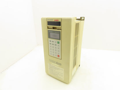 Mitsubishi FR-A240E-2.2K-UL Freqrol-A200 Inverter AC Drive 3Hp 460V 3PH VFD