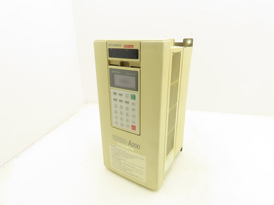 Mitsubishi FR-A240E-2.2K-UL Freqrol-A200 Inverter AC Drive 3Hp 460V 3PH VFD