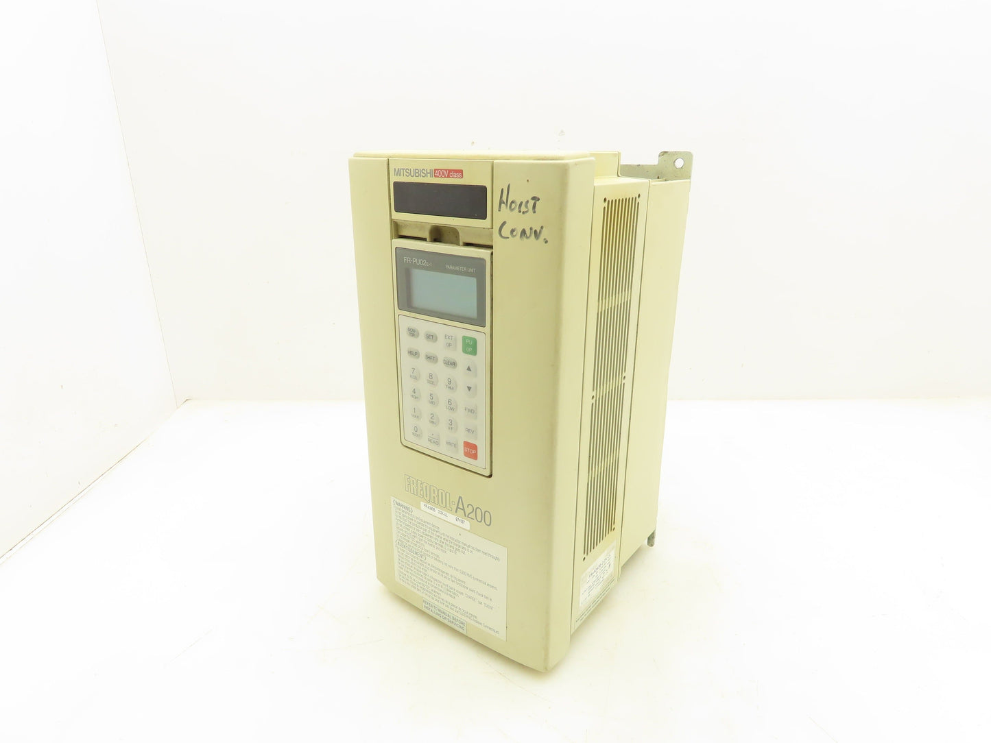 Mitsubishi FR-A240E-2.2K-UL Freqrol-A200 Inverter AC Drive 3Hp 460V 3PH VFD