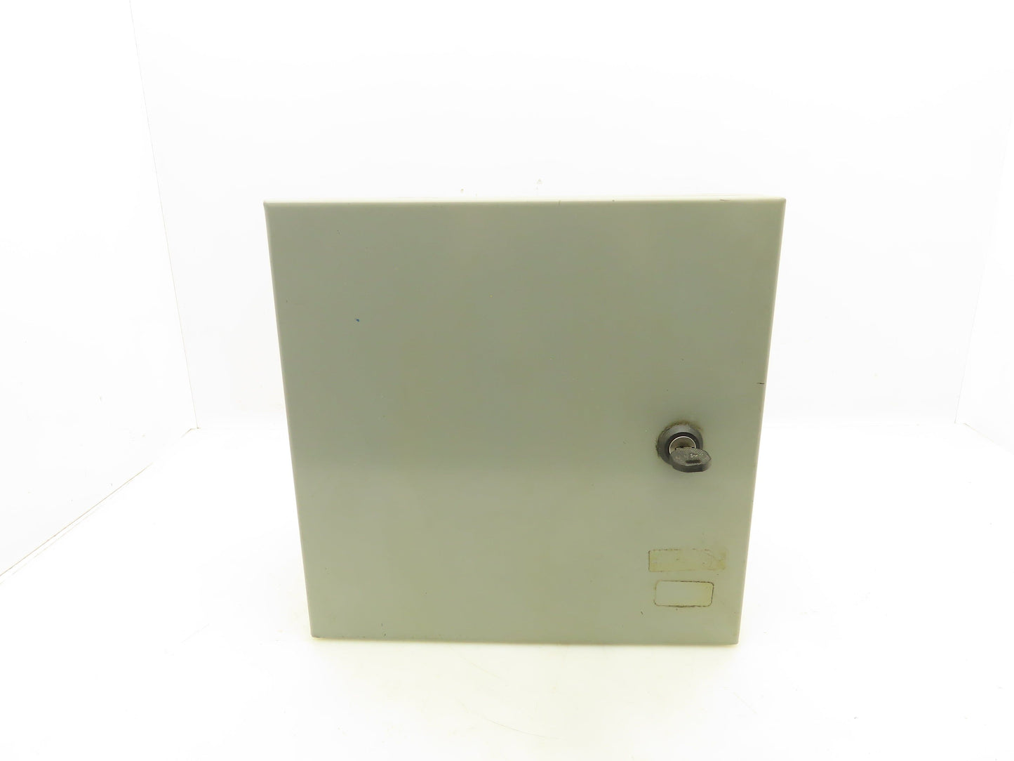 Wiegmann N412121206C Electrical Enclosure 12x12x6" Backplate Nema 3R Keyed Door