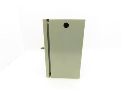 Wiegmann N412121206C Electrical Enclosure 12x12x6" Backplate Nema 3R Keyed Door