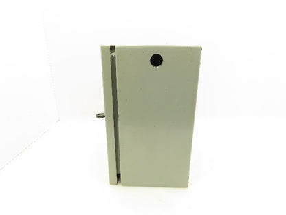 Wiegmann N412121206C Electrical Enclosure 12x12x6" Backplate Nema 3R Keyed Door