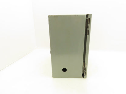 Wiegmann N412121206C Electrical Enclosure 12x12x6" Backplate Nema 3R Keyed Door