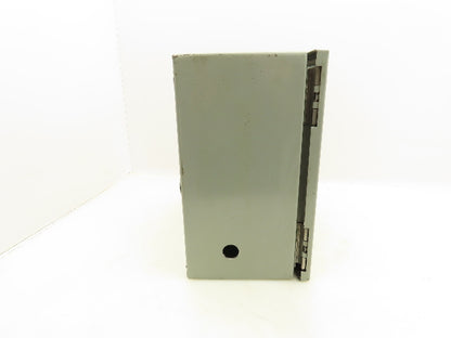 Wiegmann N412121206C Electrical Enclosure 12x12x6" Backplate Nema 3R Keyed Door