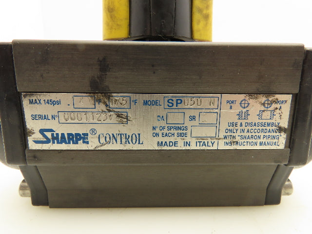 Sharpe SP050N Pneumatic Actuator 145PSI 4-175°F 1/8"NPT
