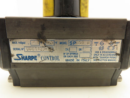 Sharpe SP050N Pneumatic Actuator 145PSI 4-175°F 1/8"NPT