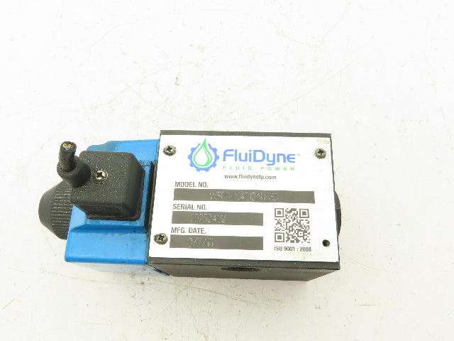 FluiDyne WFDG4S4012AUB60 Hydraulic Directional Control Solenoid Valve 120V D05