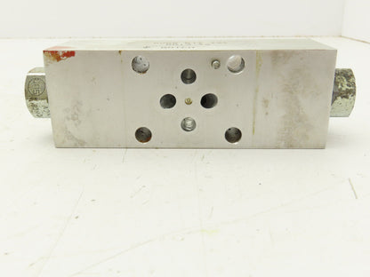 Sun Hydraulics 6060 01Y Y24 0D13-A2 Hydraulic Dual Check Sandwich Valve D03