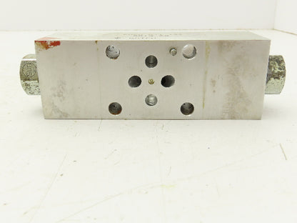 Sun Hydraulics 6060 01Y Y24 0D13-A2 Hydraulic Dual Check Sandwich Valve D03