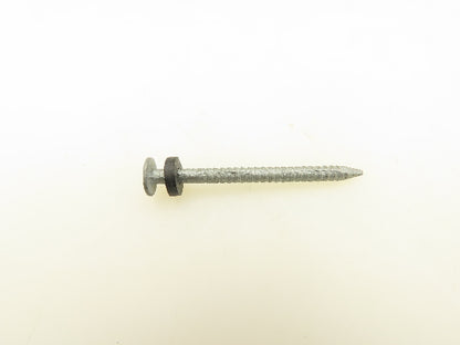 Hot Dipped Galvanized Roofing Nail 2" 10g Neoprene Washer Metal Shingle 20lb