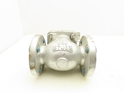 Kitz FIG.150SCOS Swing Check Valve Flanged 1-1/2"150 Class HF Seat CR13 Disk WCB