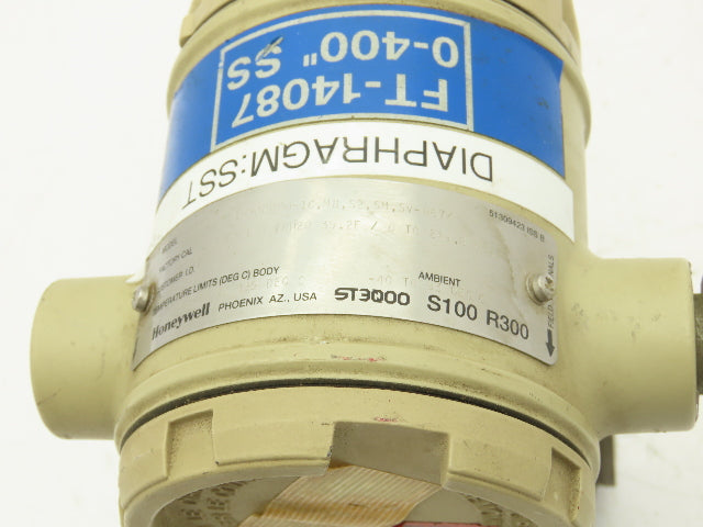 Honeywell STD120-E1H ST 3000 S100 R300 Smart Pressure Transmitter 0-100inH20
