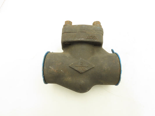 Williams F801LT2 Lift Check Valve 2" Class 800 1975PSI Disc 13CR Steel