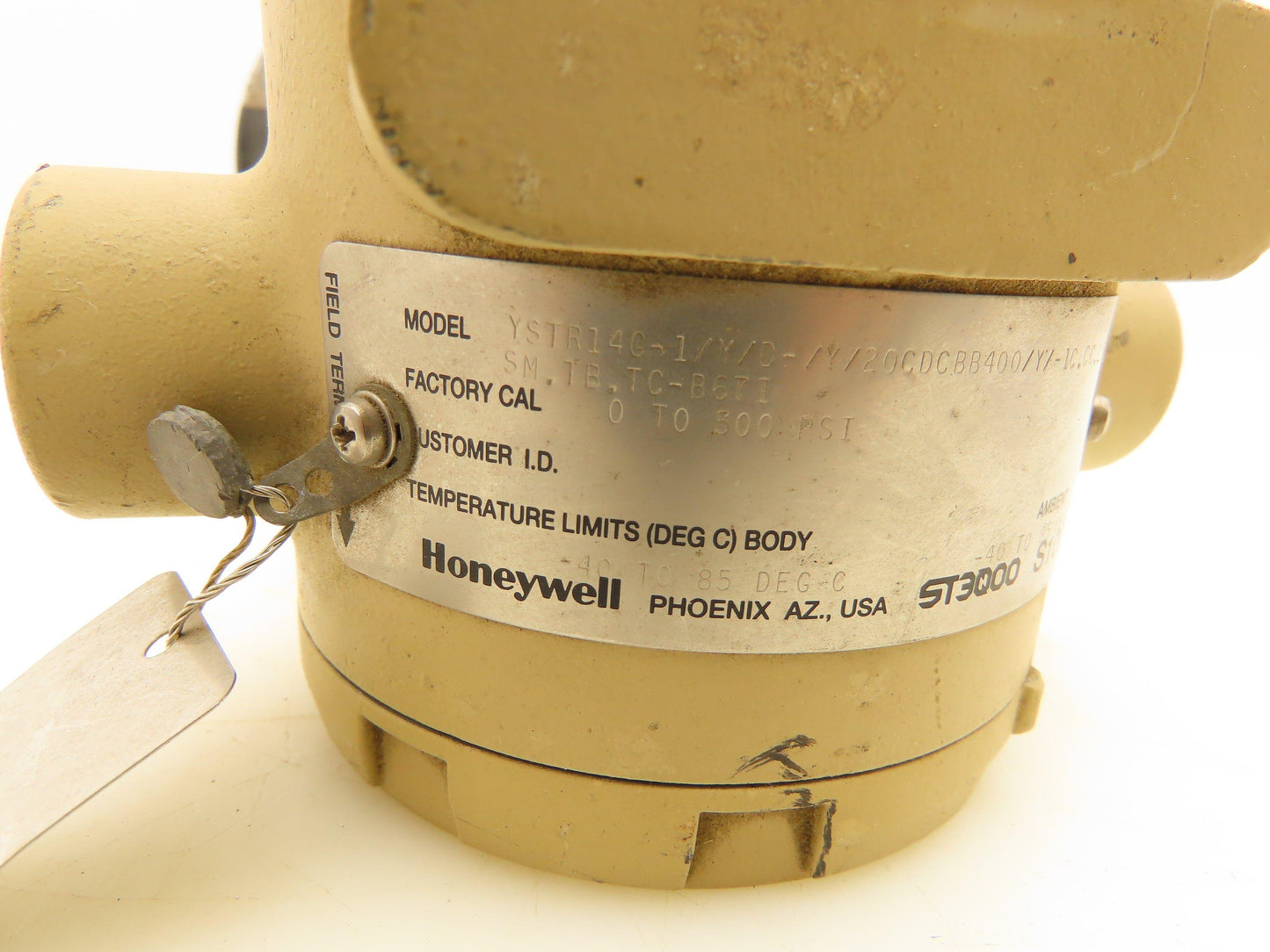 Honeywell YSTR14G-1 ST 3000 S100 R300 Smart Pressure Transmitter 0-500 PSI