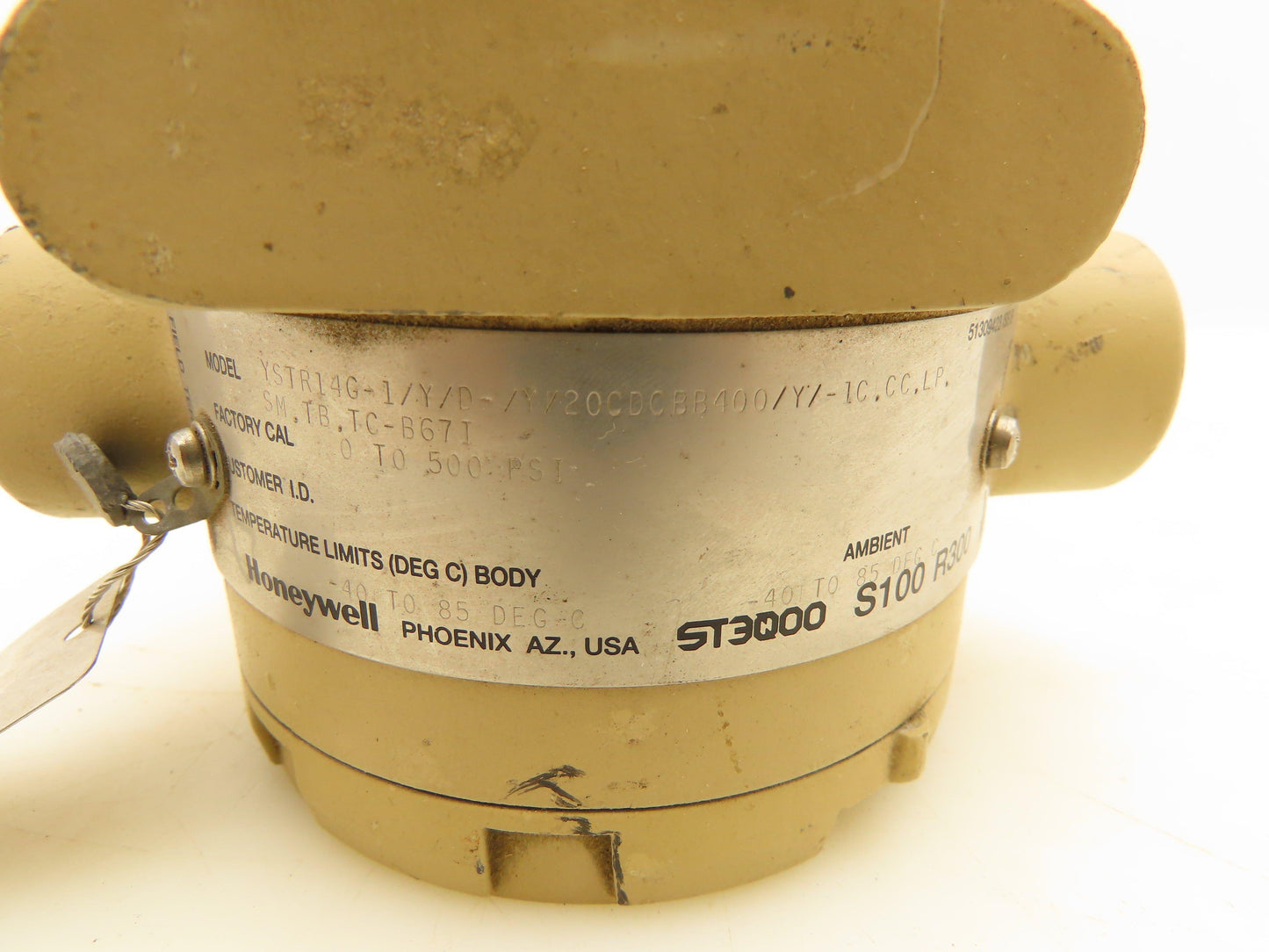 Honeywell YSTR14G-1 ST 3000 S100 R300 Smart Pressure Transmitter 0-500 PSI