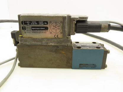 Bosch 0811404632 Proportional Servo Valve 4WRPEH 6 C3 B12L-2X/G24K0/F1M
