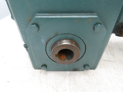 Grove Gear HMQ232-1 Flexaline 80:1 Reducer 1Hp 230/460V 56C WEG Gearmotor 22 RPM