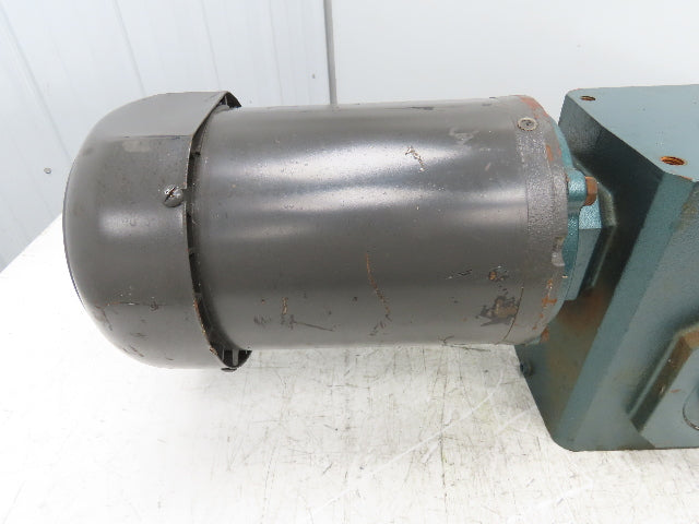 Grove Gear HMQ232-1 Flexaline 80:1 Reducer 1Hp 230/460V 56C WEG Gearmotor 22 RPM