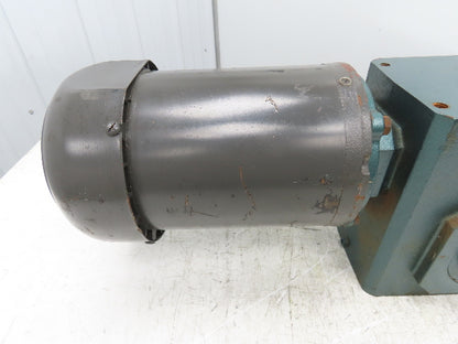 Grove Gear HMQ232-1 Flexaline 80:1 Reducer 1Hp 230/460V 56C WEG Gearmotor 22 RPM