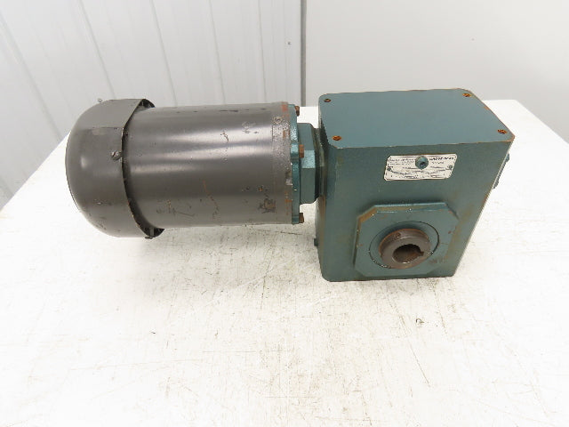 Grove Gear HMQ232-1 Flexaline 80:1 Reducer 1Hp 230/460V 56C WEG Gearmotor 22 RPM